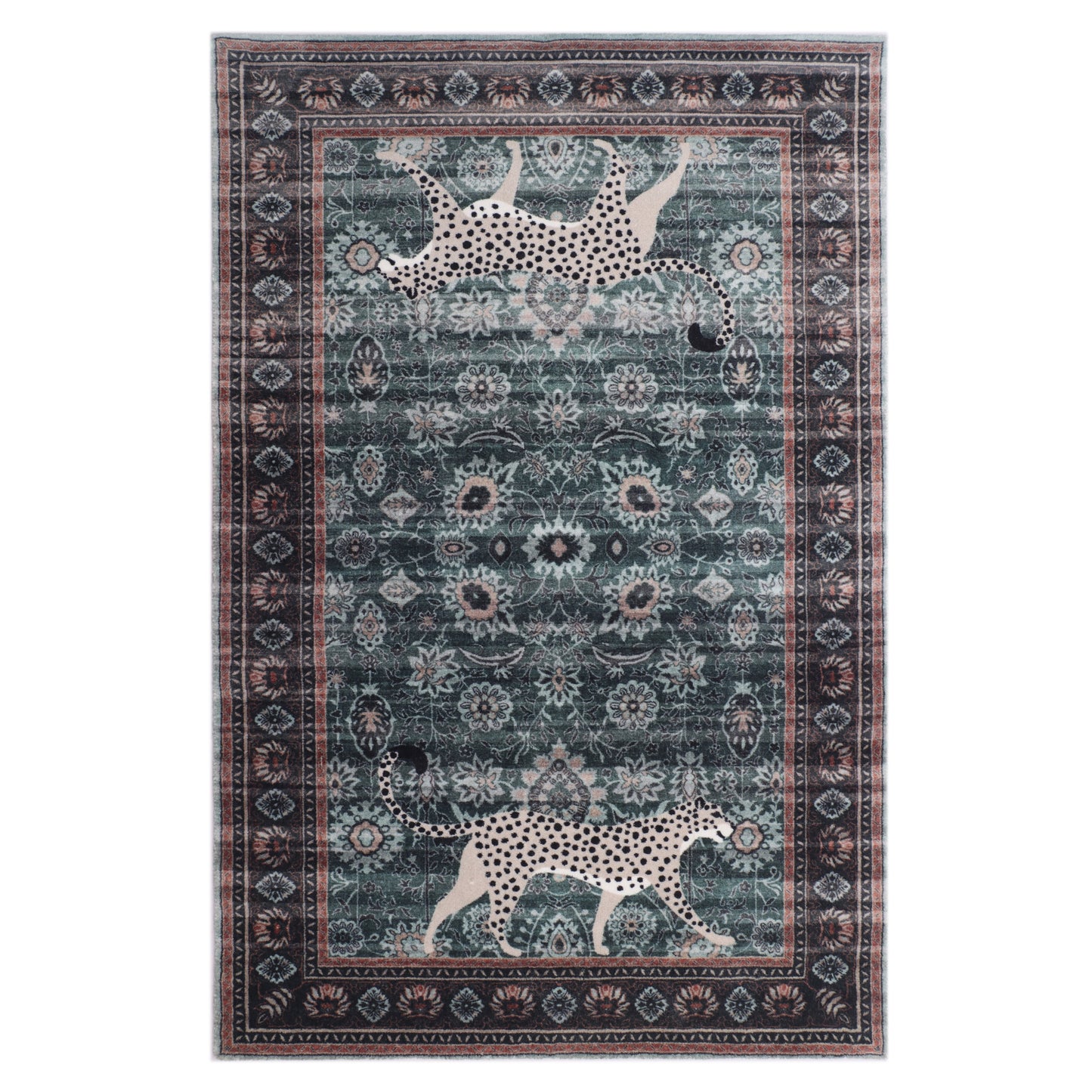 LEOPARD PRINT RUG