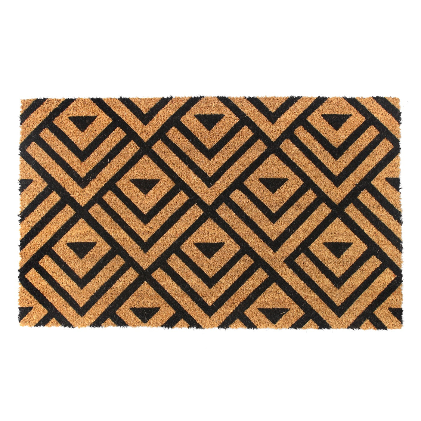 printed coir mat