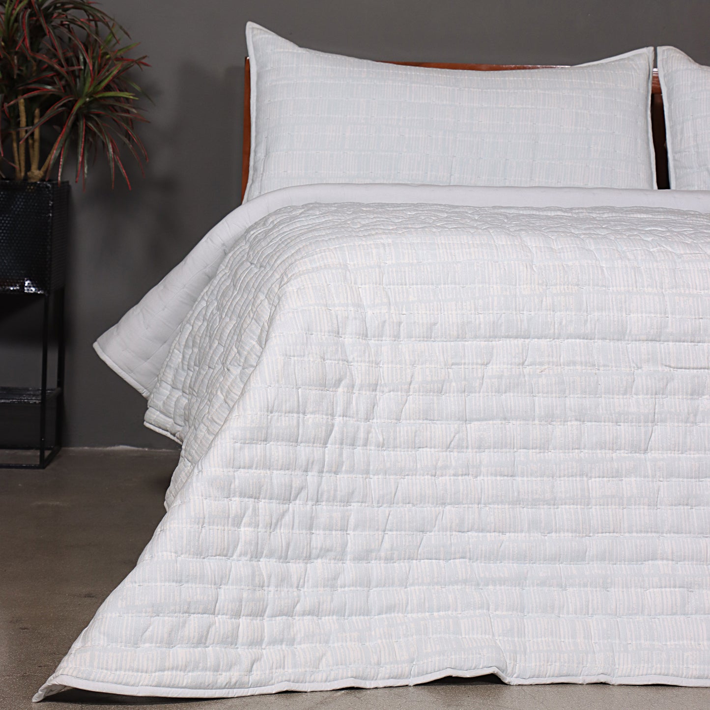 Light Blue Cotton Quilt