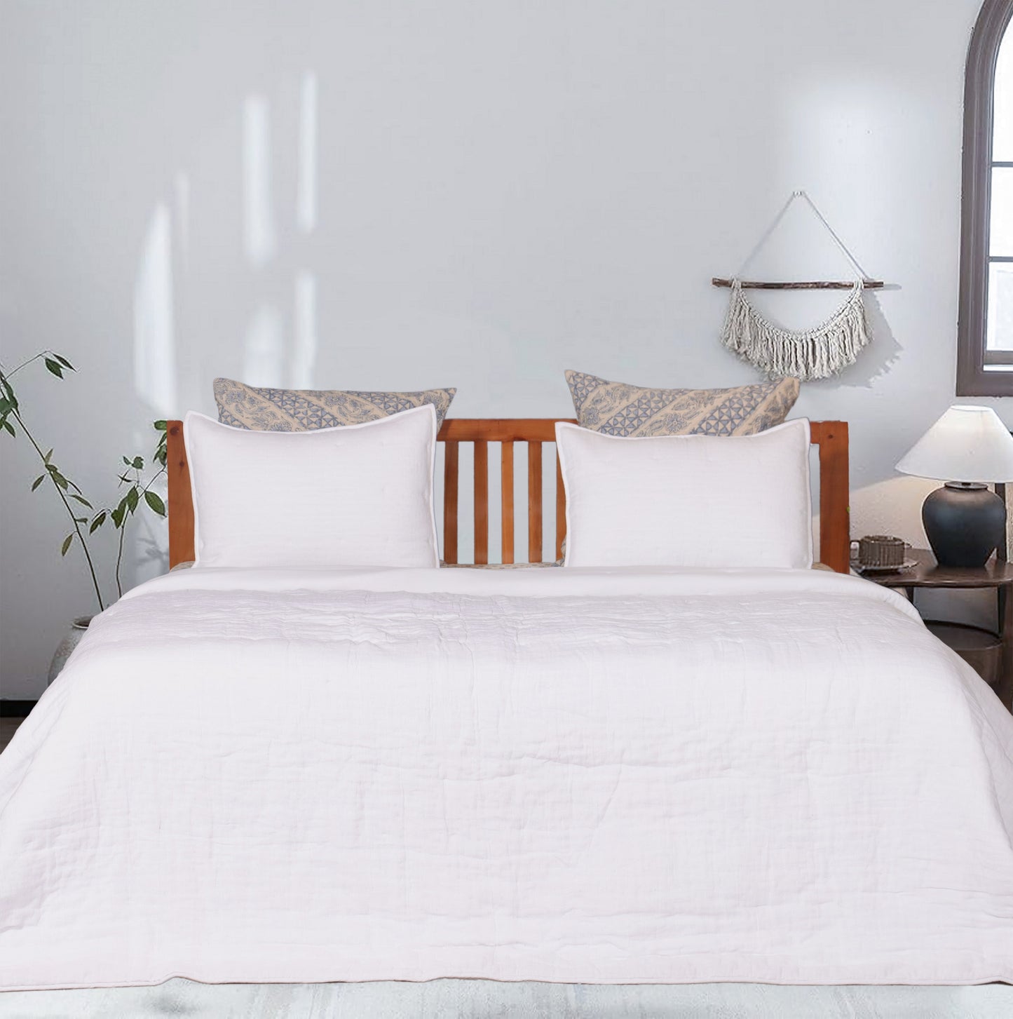 White Cotton Quilt