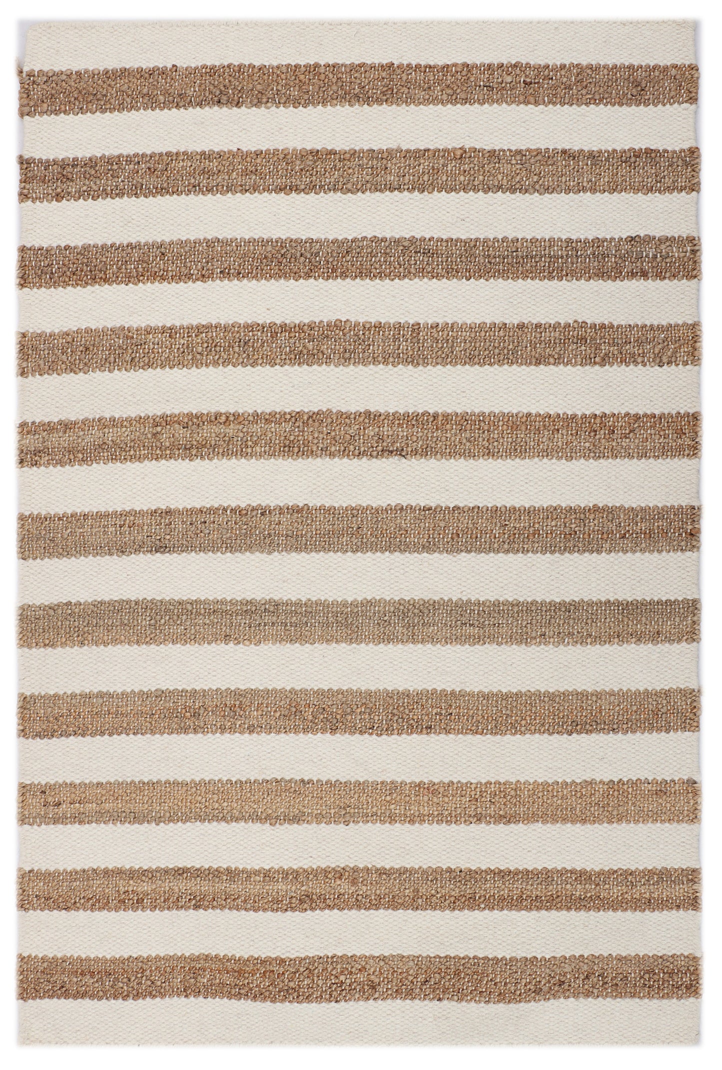 Hand Woven Wool/Jute Rug