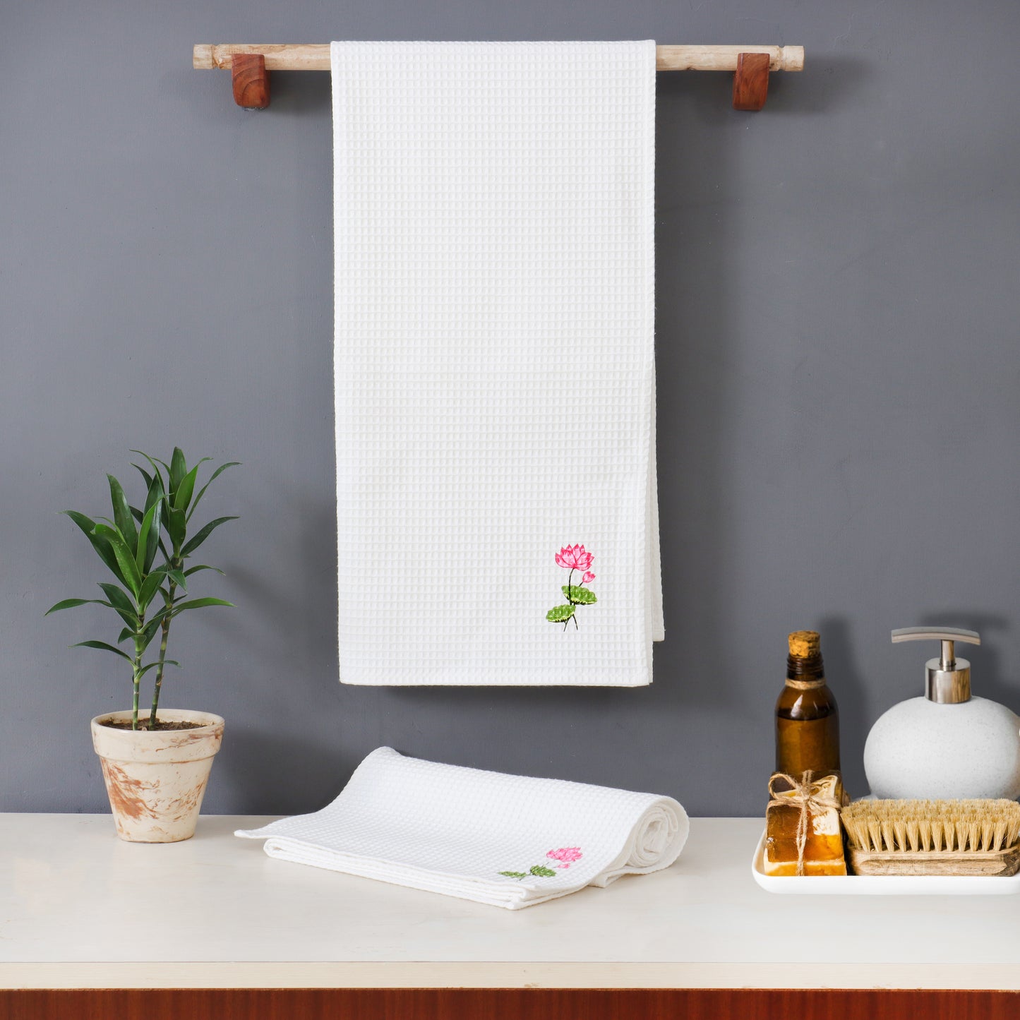 Lotus Bathing Towel