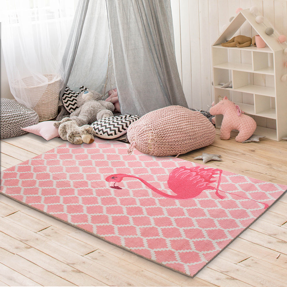 flamingo rug