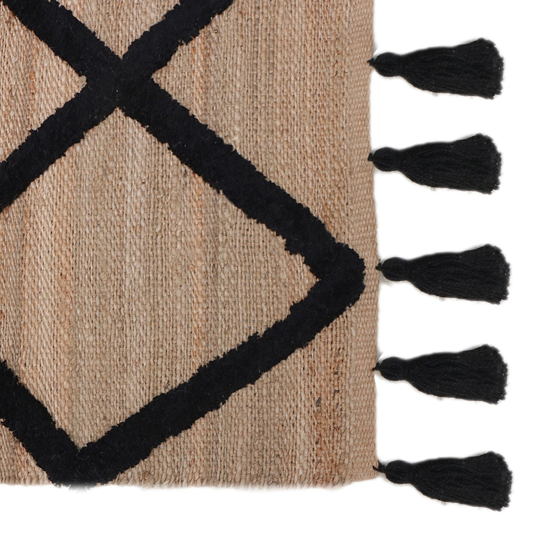 hand woven jute rug