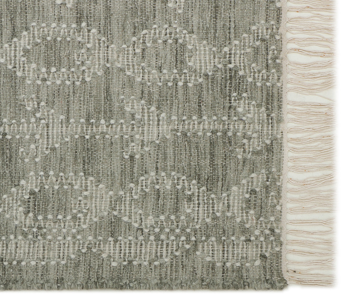 Pistachio Green Hand Woven Rug - 5'x8'