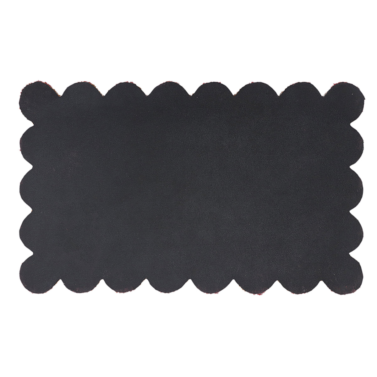 Scalloped Stripe Cherry Doormat