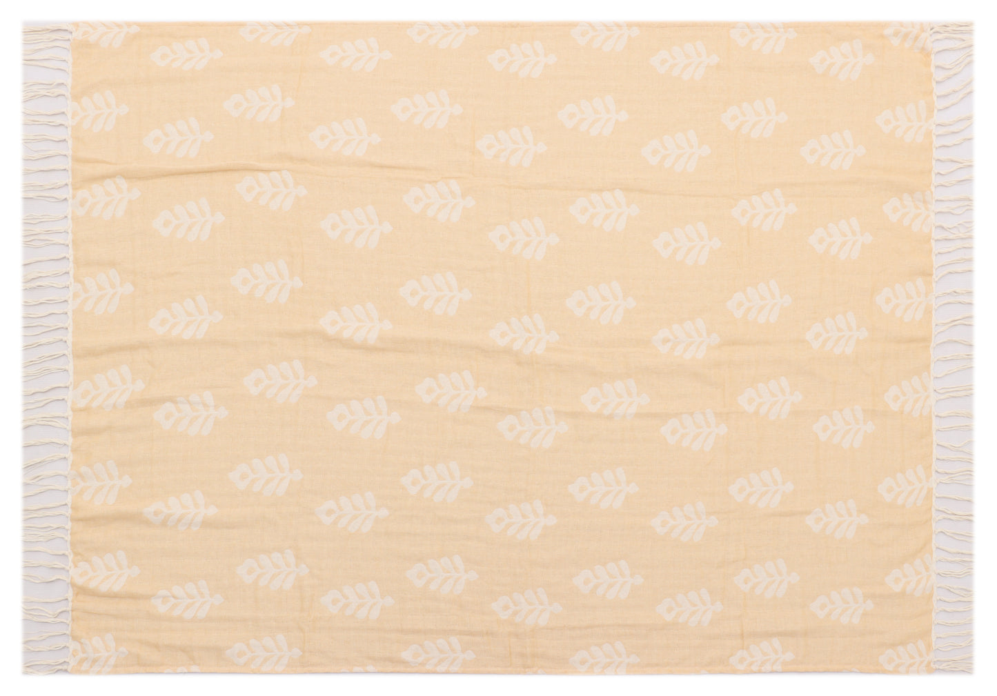 Cotton Jacquard Throw