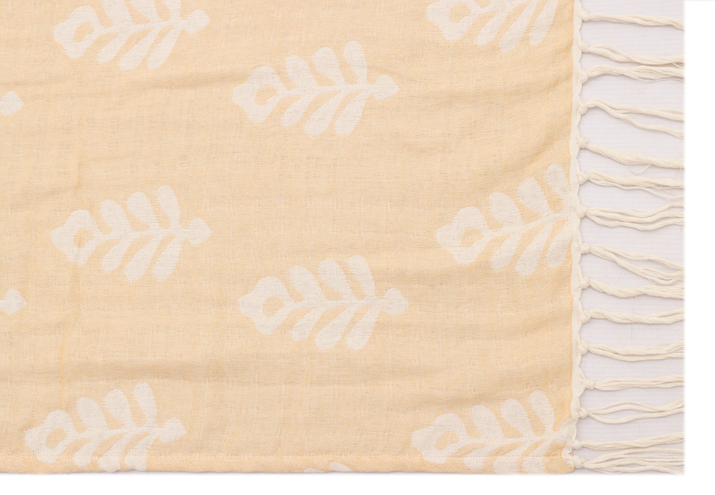 Cotton Jacquard Throw