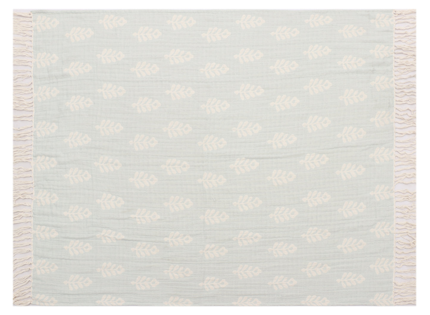 Cotton Jacquard Throw