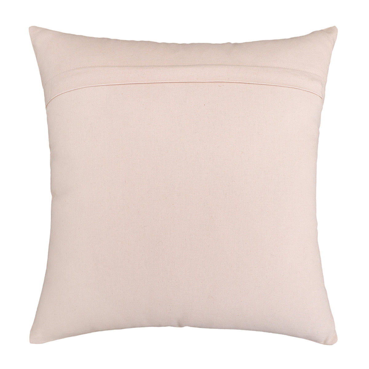 Multicolor Floral Embroidered Cushion Cover