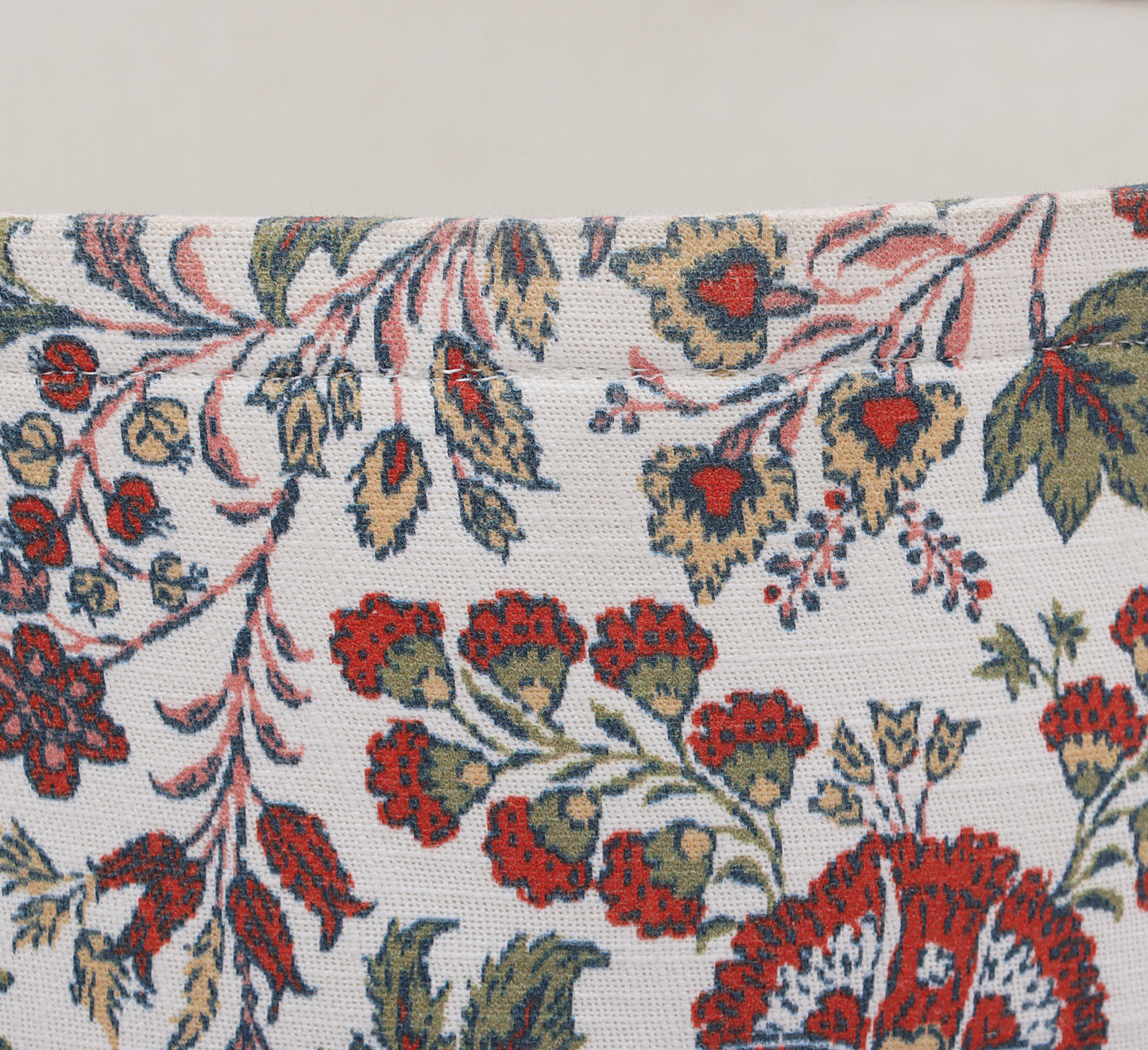 Floral Print Basket