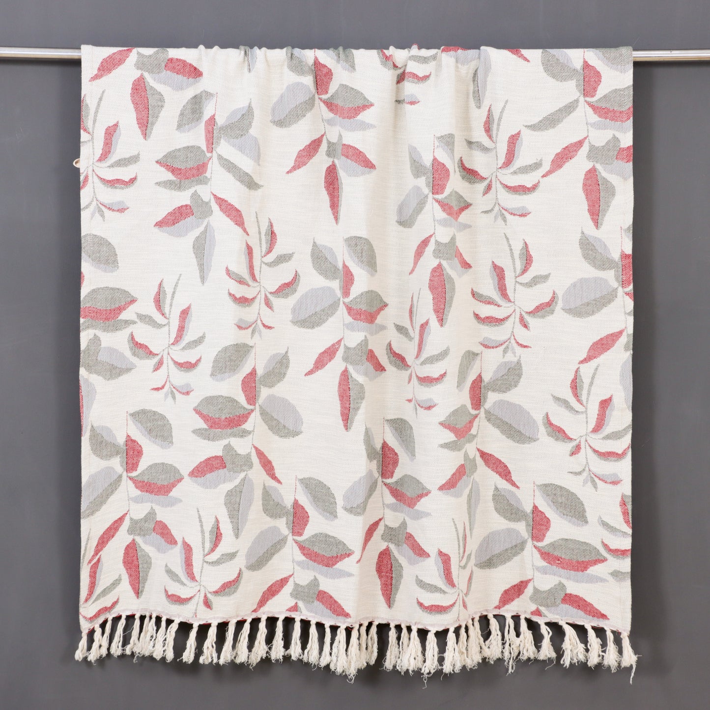 Cotton Jacquard Throw