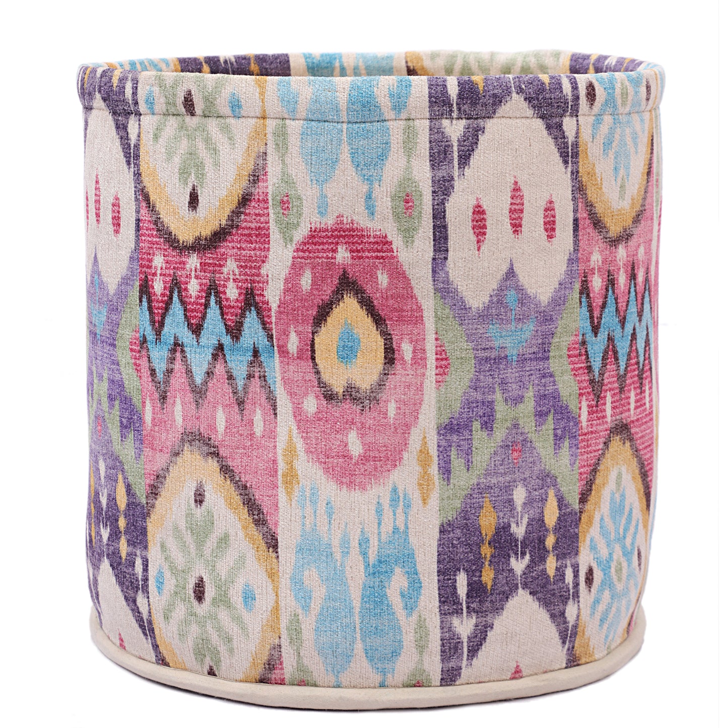 Ikat Print Basket