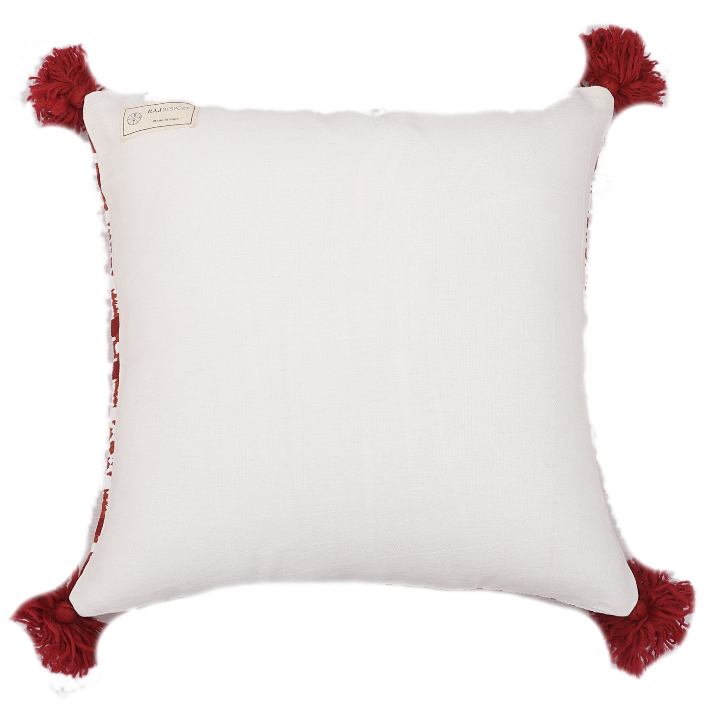 Red & White Cushion Cover