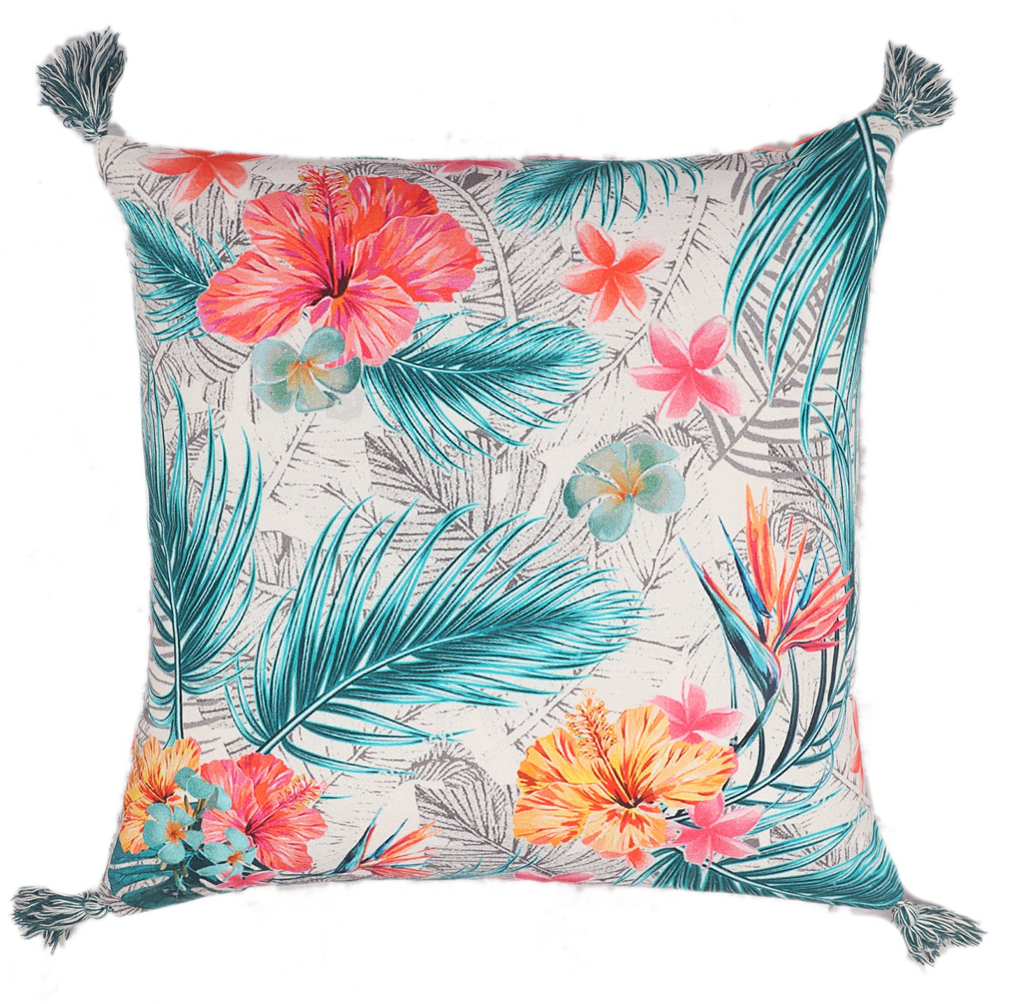 Floral Print Cushion Cover