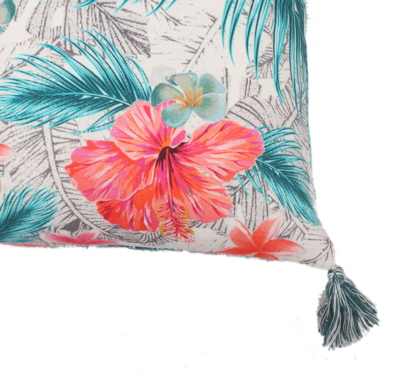 Floral Print Cushion Cover