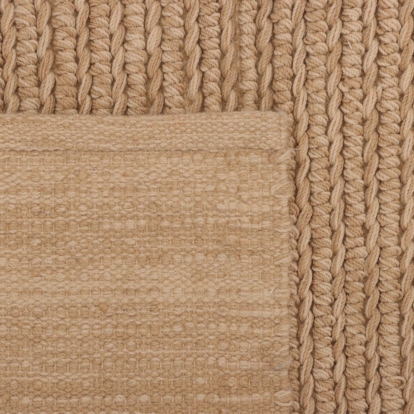 Natural Texture Hand Woven PET Mat