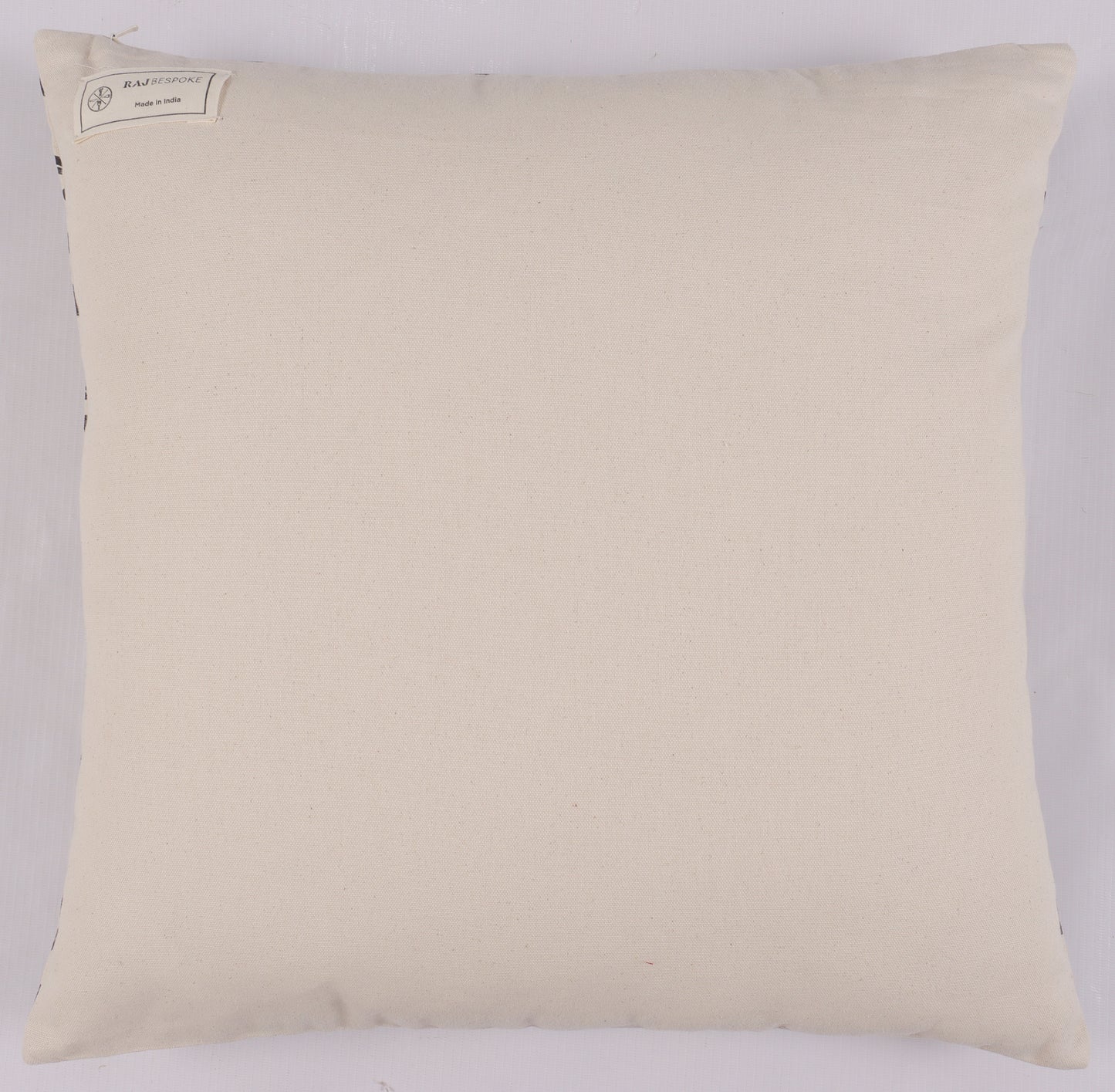 Black Rabbit Print Cushion Cover