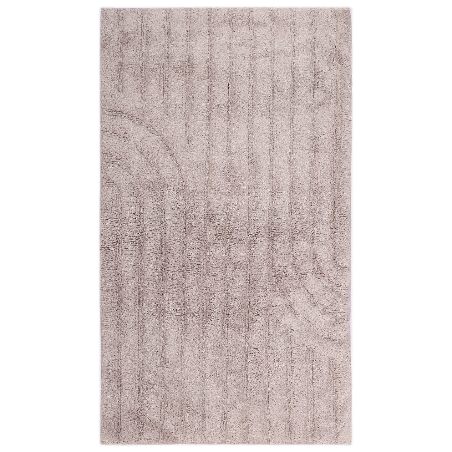 Grey Cotton Bath Mat