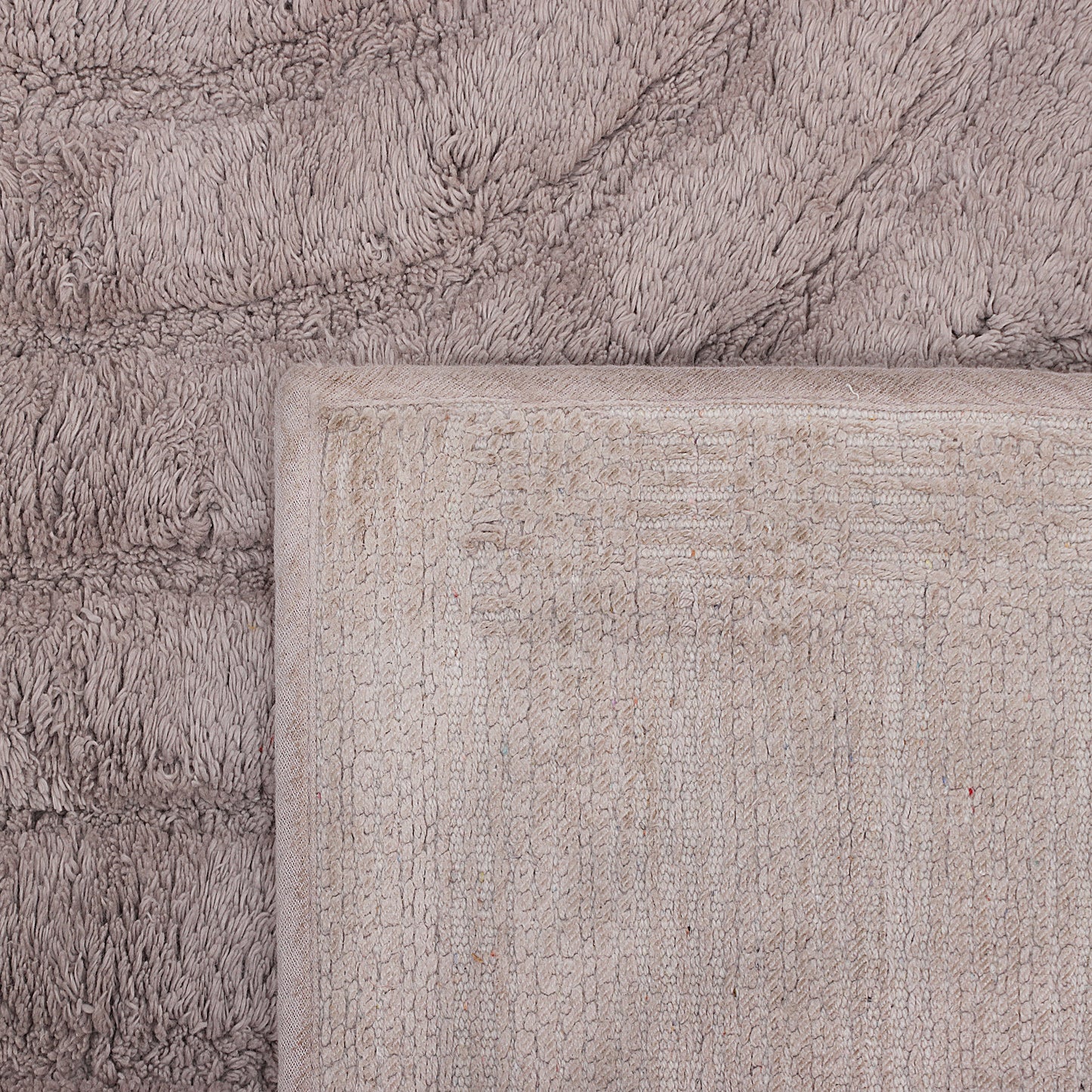 Grey Cotton Bath Mat