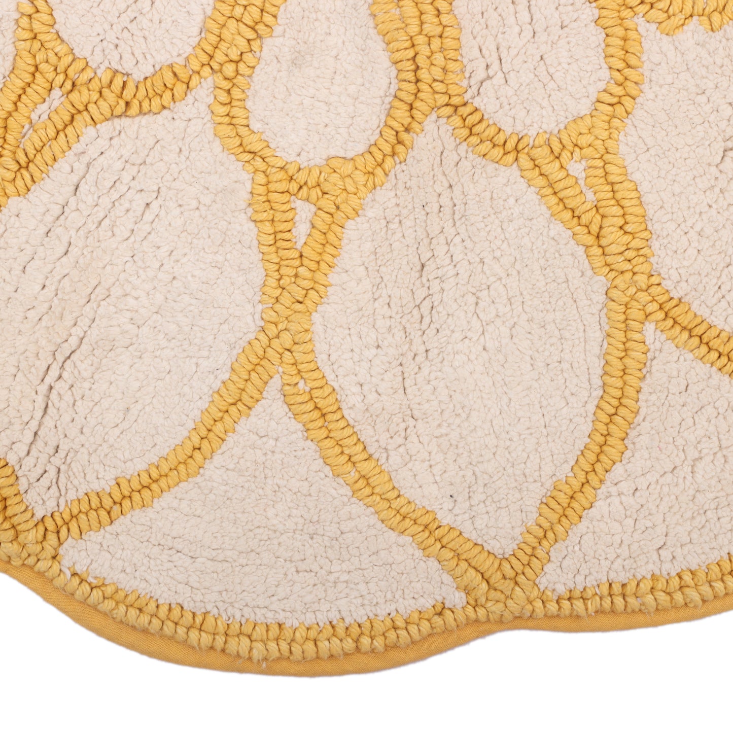 Floral Cotton Bath Mat