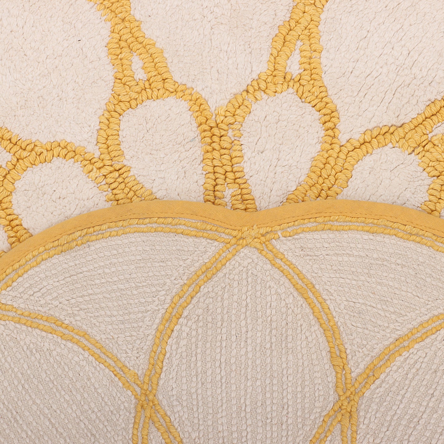 Floral Cotton Bath Mat