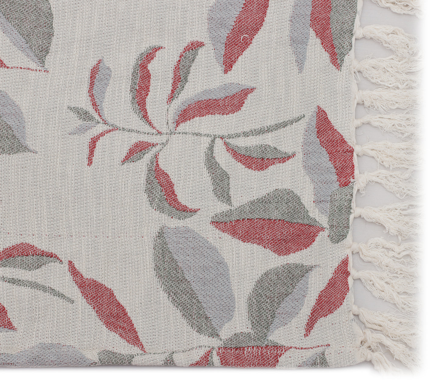 Cotton Jacquard Throw