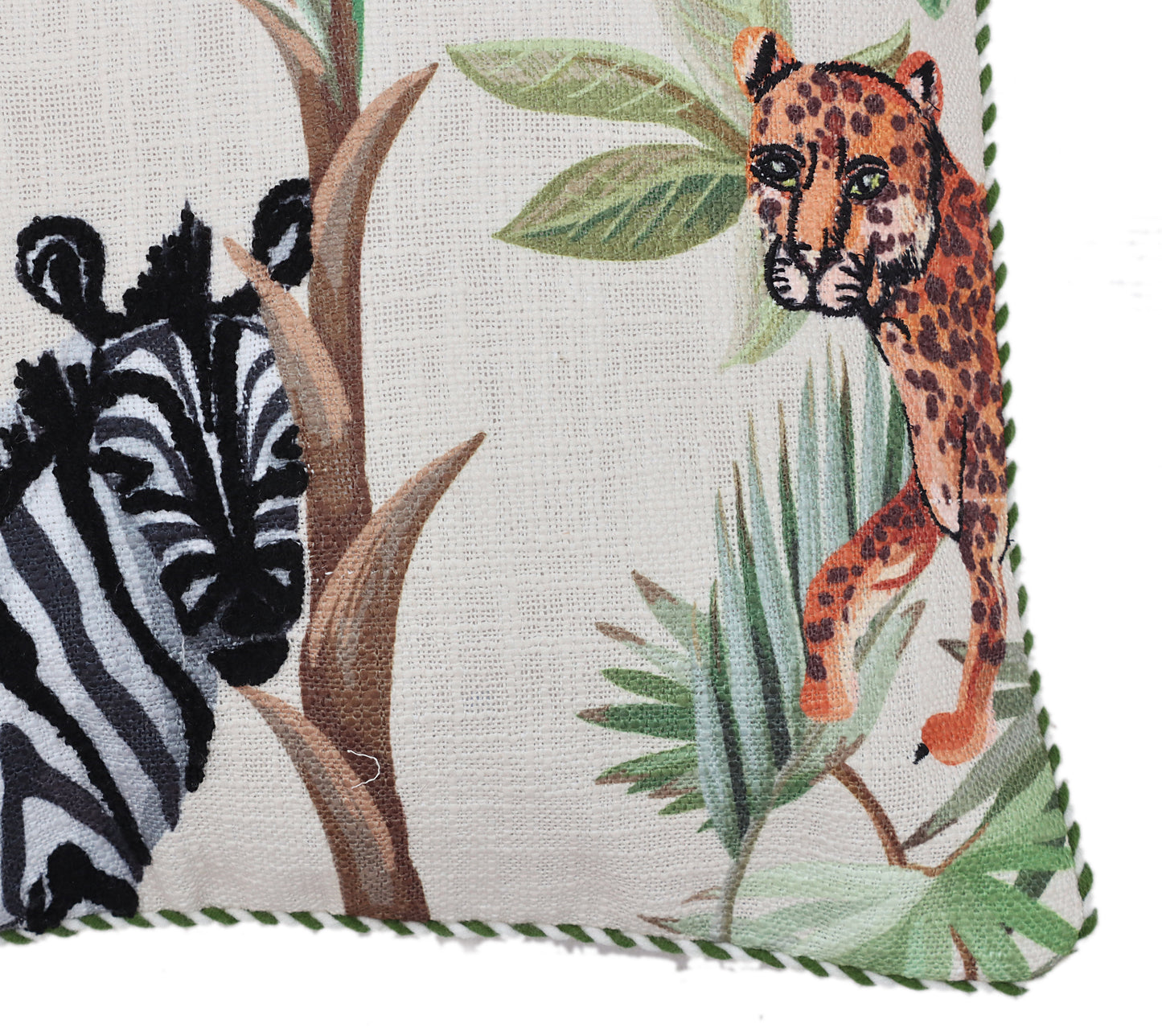 Zebra Print Cushion Cover