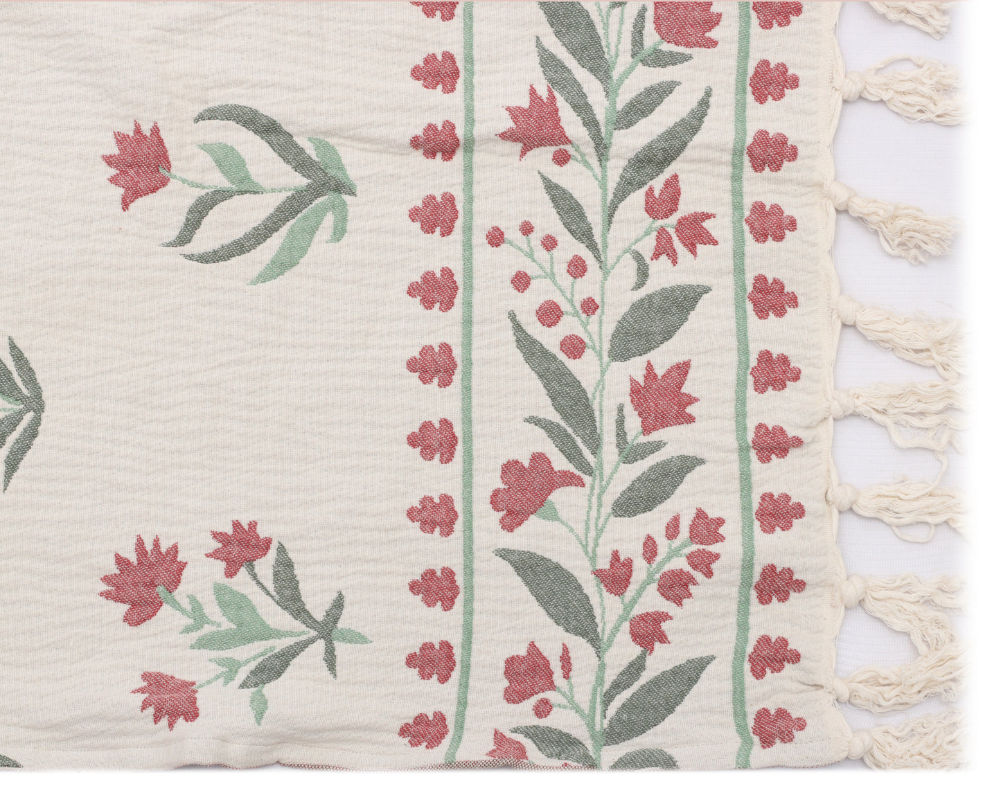 jacquard throw