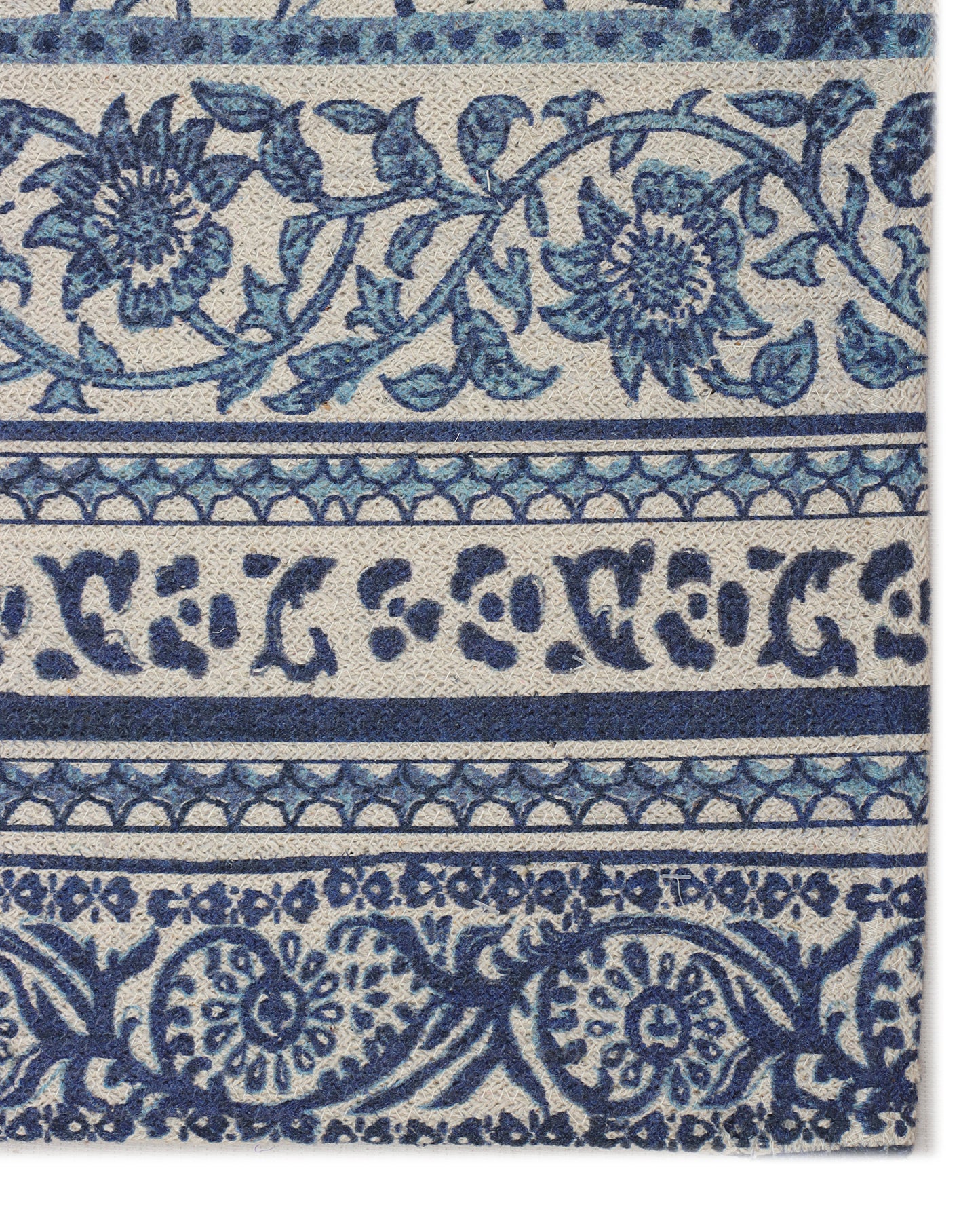 Anarkali Blue Dhurrie