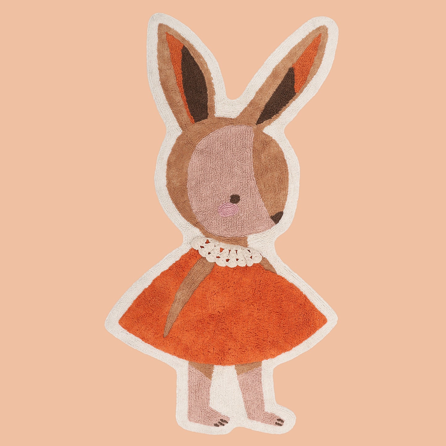 Lady Bunny Shaped Bathmat