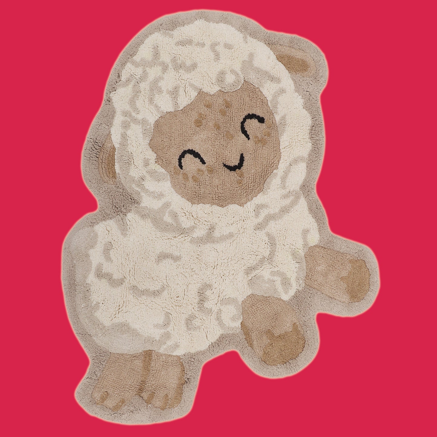 Baby Lamb Shaped Bathmat