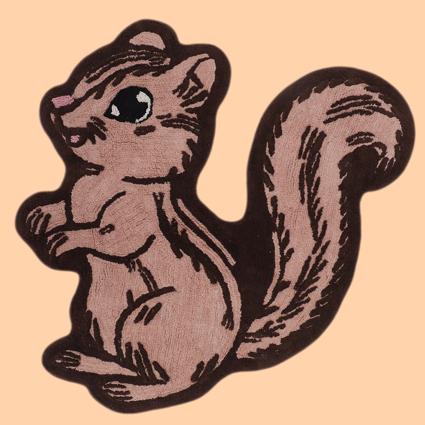 Squirrel Shaped Bathmat