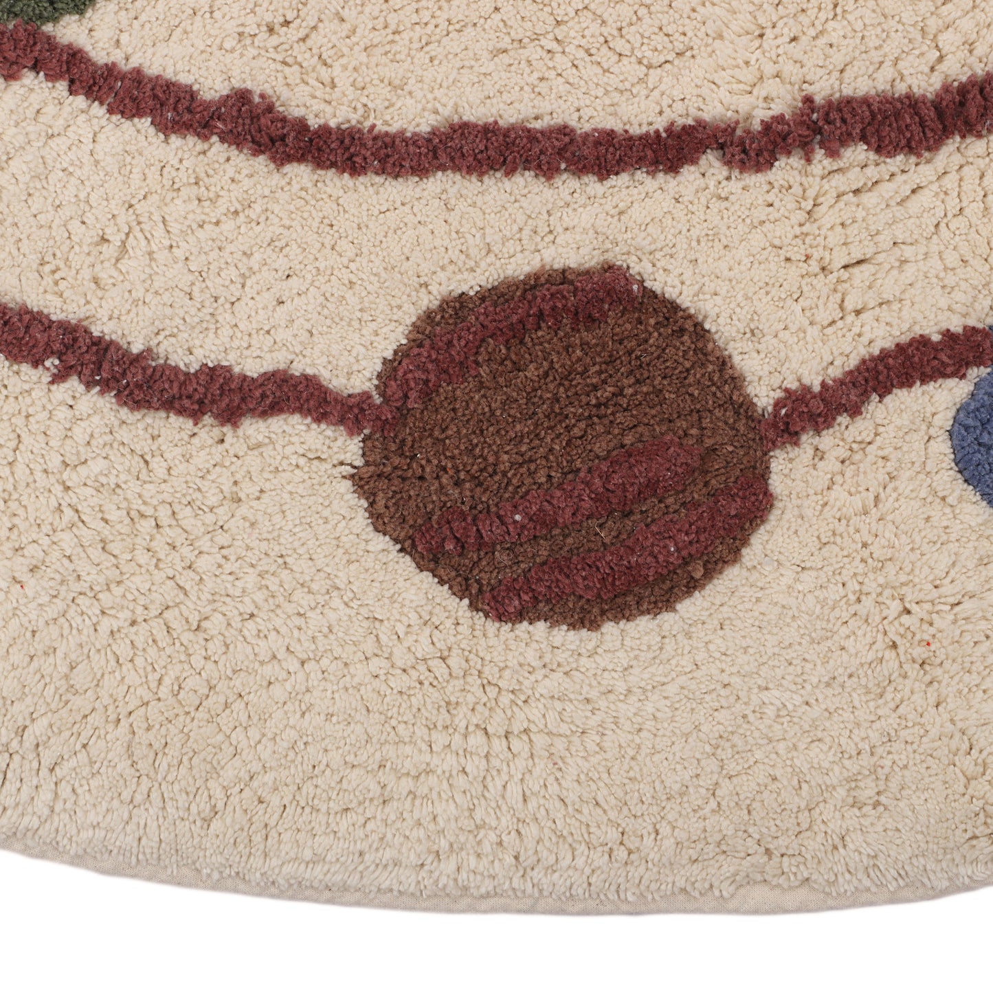 Solar System Round Bathmat
