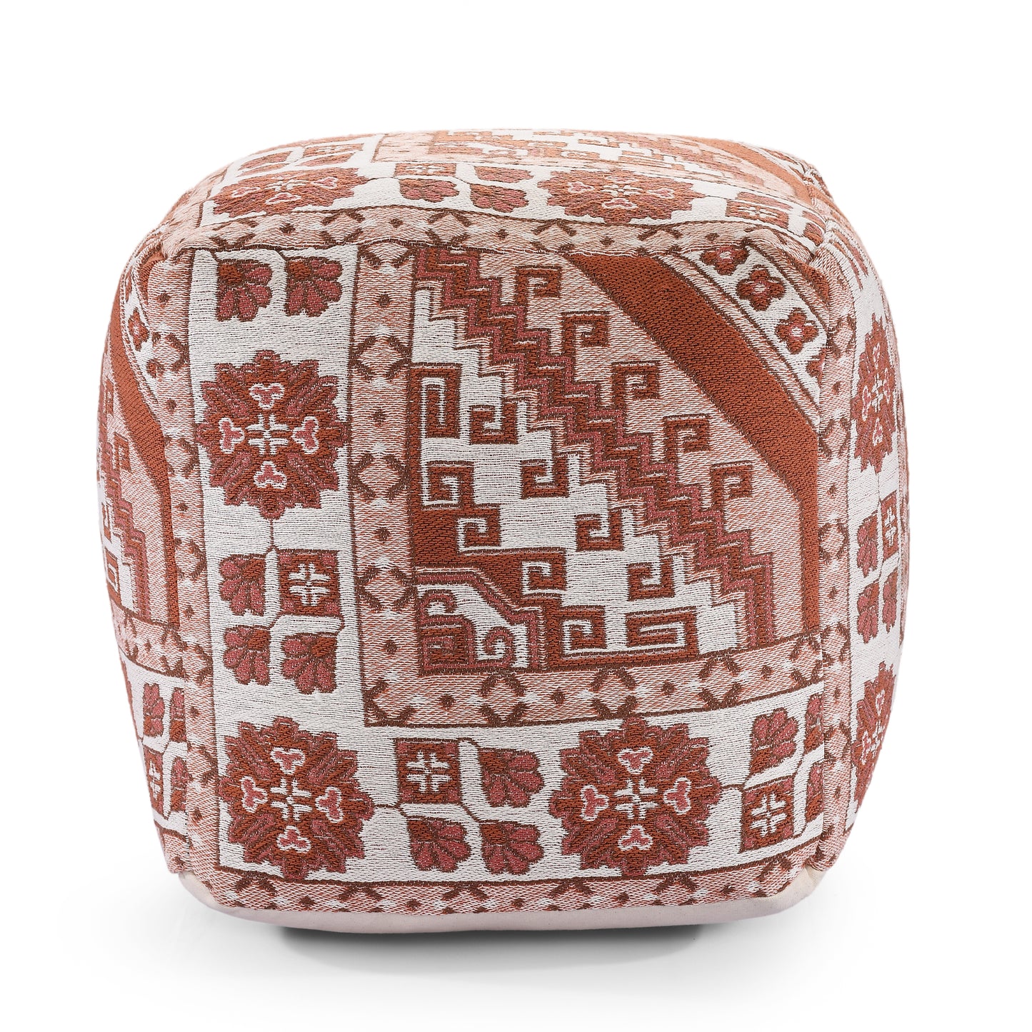 knitted pouf