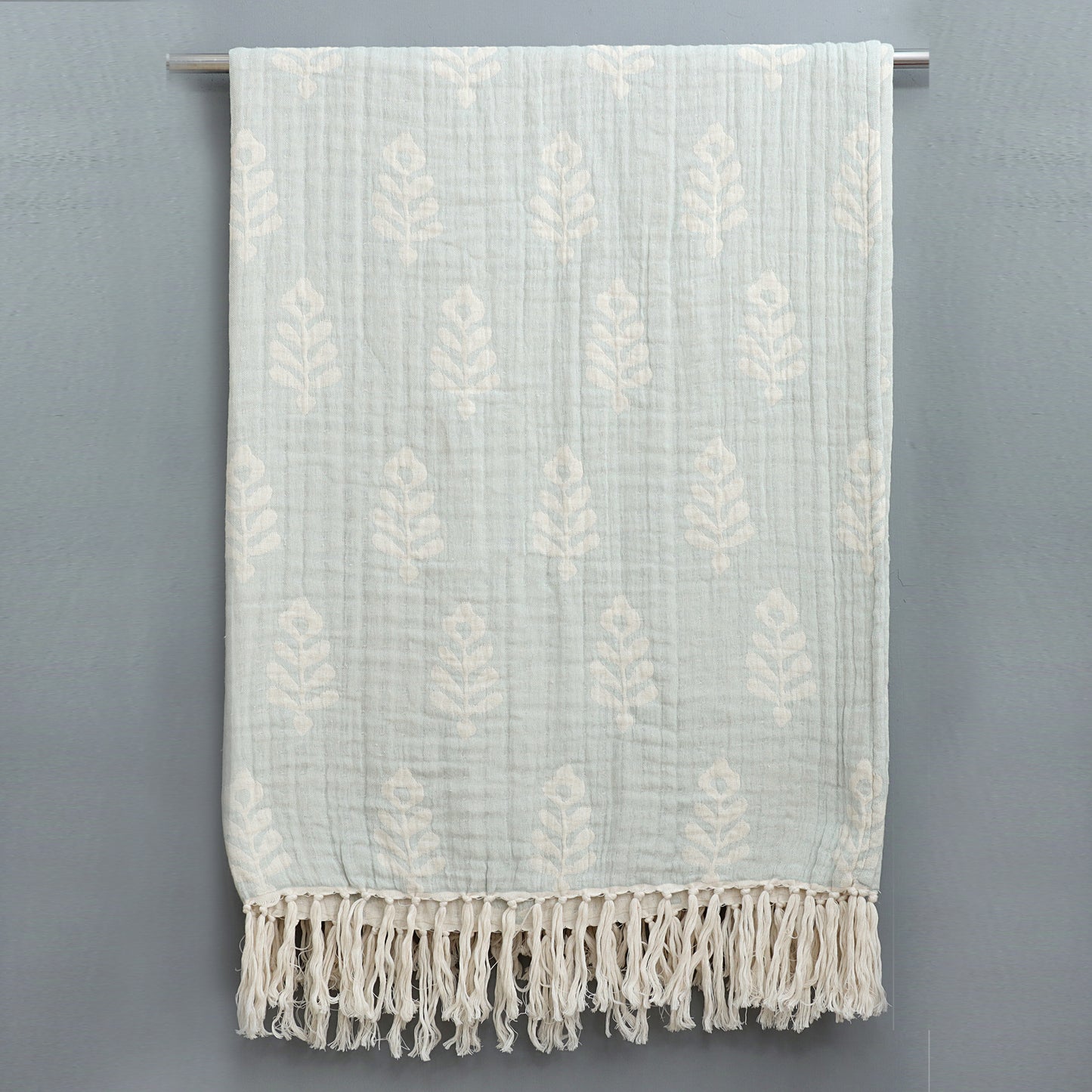 Cotton Jacquard Throw
