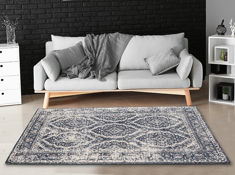 VINTAGE BLUE RUG