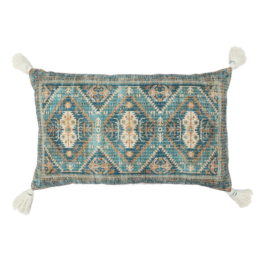 Green PET Digital Printed Cushion Cover