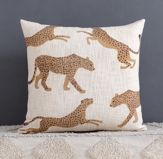 Cheetah Print Cushion Cover
