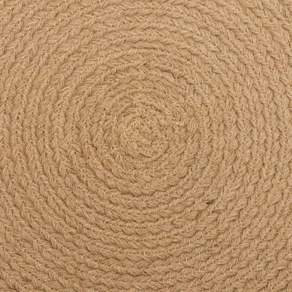 Jute Round Placemats/Table Mats (Set of 4)
