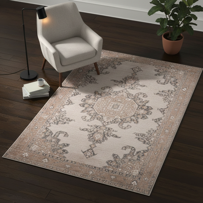 VINTAGE MEDALLION RUG