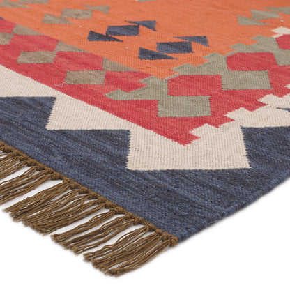 Multicolor Hand Woven Kilim - 8'x13'