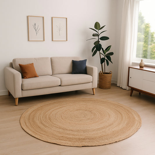 Round Jute Rug