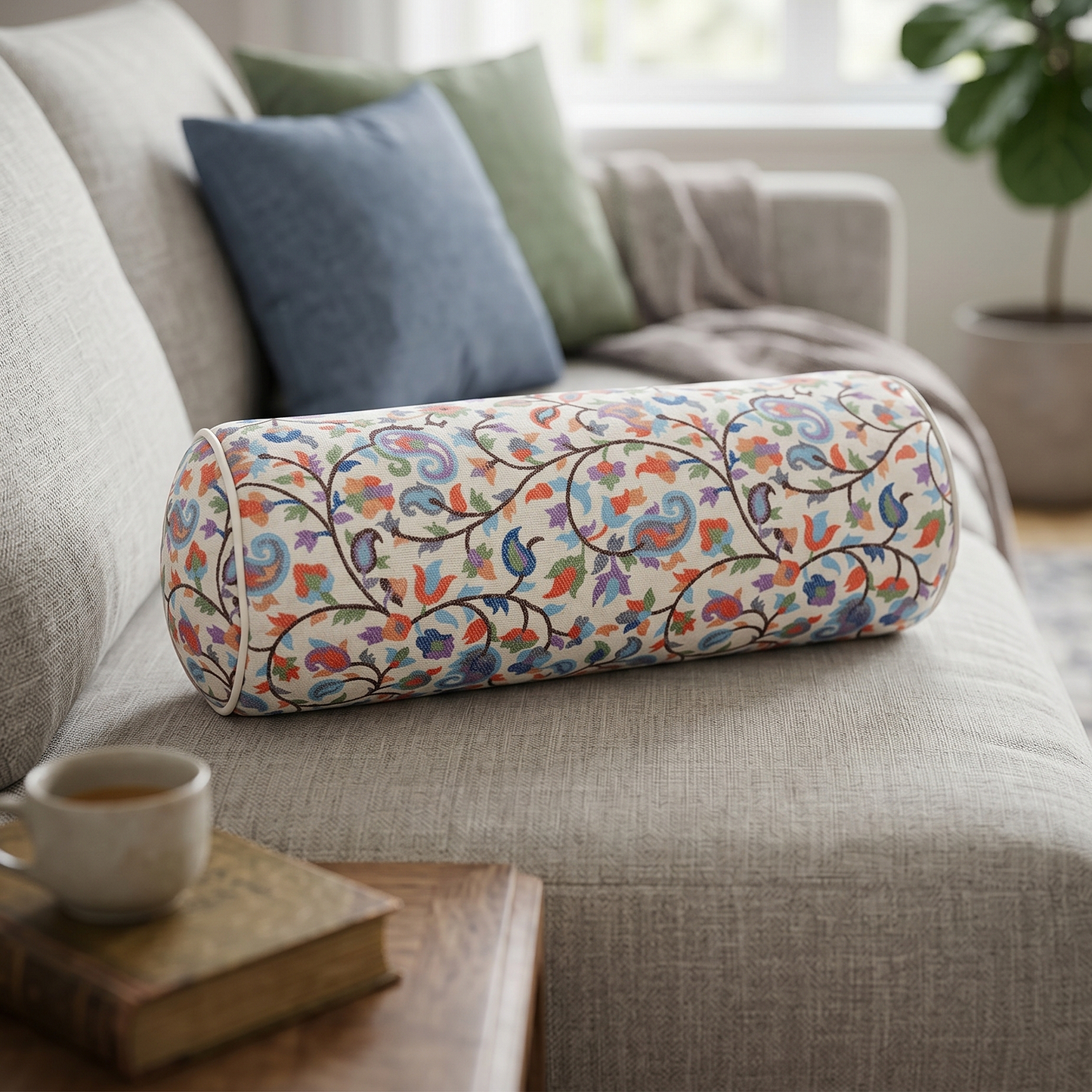 Bohemian Paisley Bolster