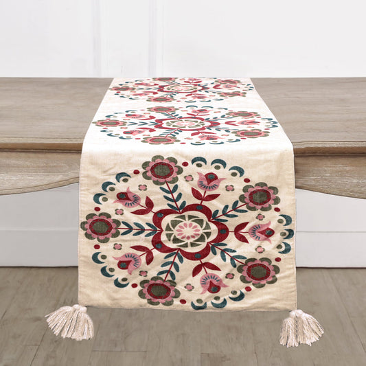 Floral Table Runner