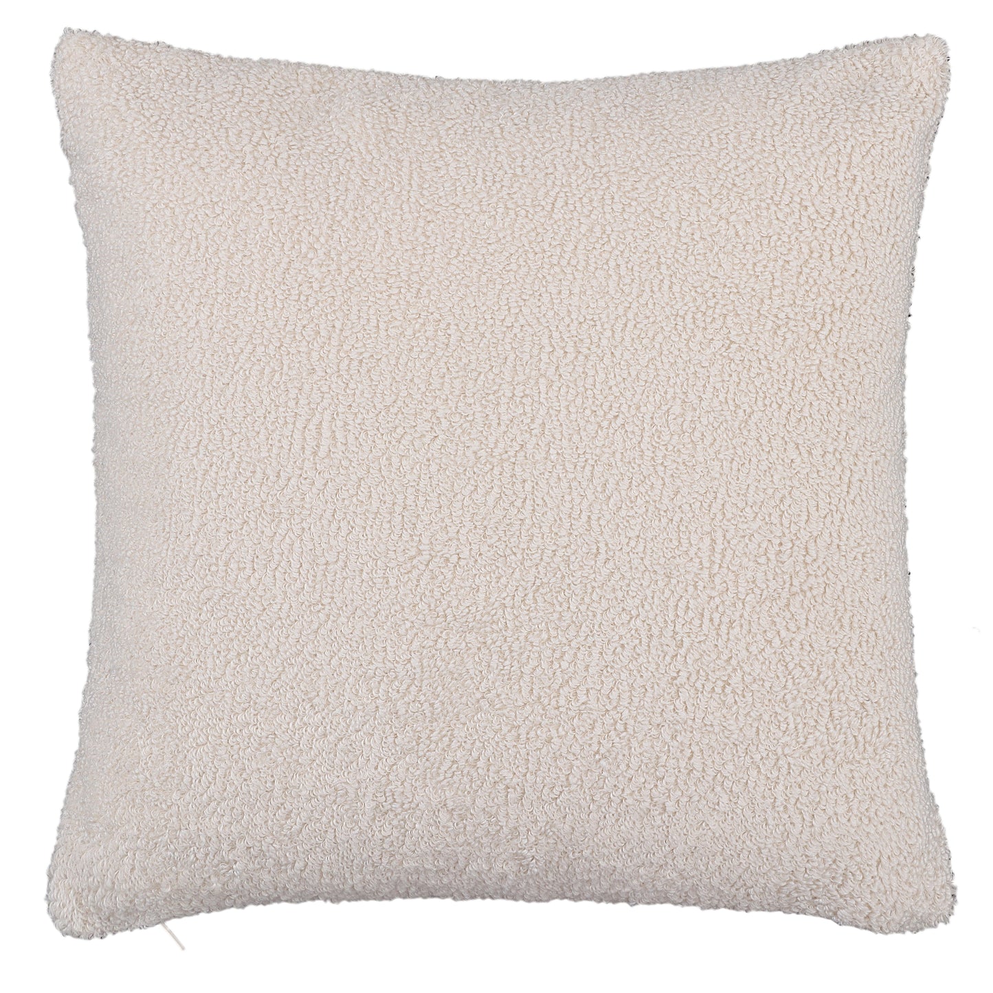 Ivory Boucle Cushion Cover