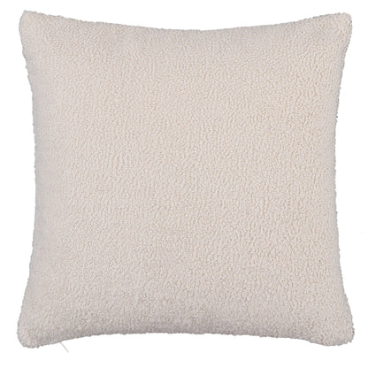 Ivory Boucle Cushion Cover