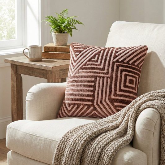 Geometric Cushion Cover