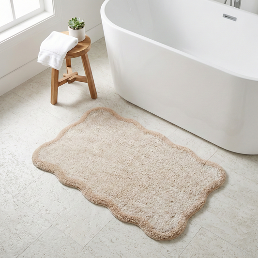 Scalloped Edge Bathmat