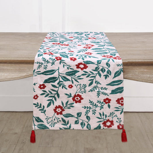 Leaves Print Table Runner